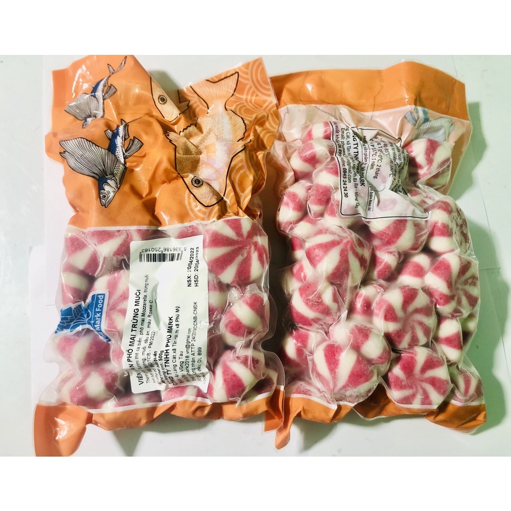1kg Viên Bánh Bao nhân Phô mai Trứng muối phumark siu ngon/ 500g/ 200g