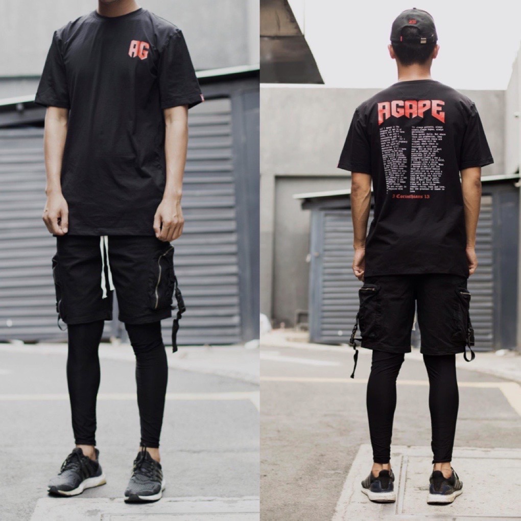 Áo Thun Cotton Cao Cấp Ngắn Tay Unisex, Chất Đẹp Co Giãn Tốt, Dày Dặn, Hình In Ý Nghĩa,Thời Trang Trẻ Trung AGAPE