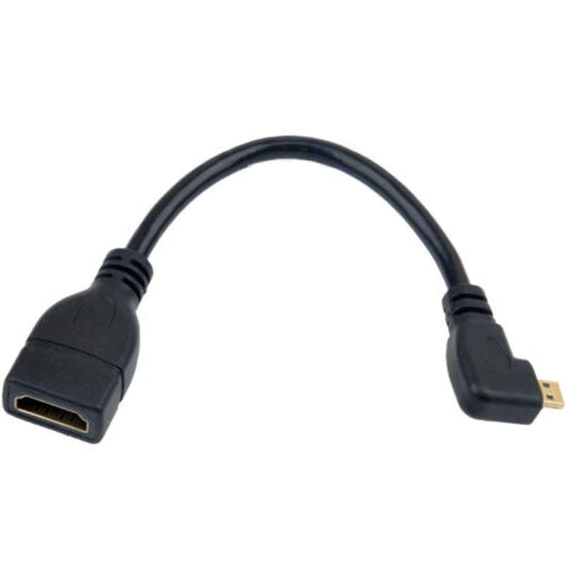 Dây Cáp Chuyển Đổi 6 "Hdmi A Female Sang Hdmi Corner D Micro Male 1080p Super | BigBuy360 - bigbuy360.vn