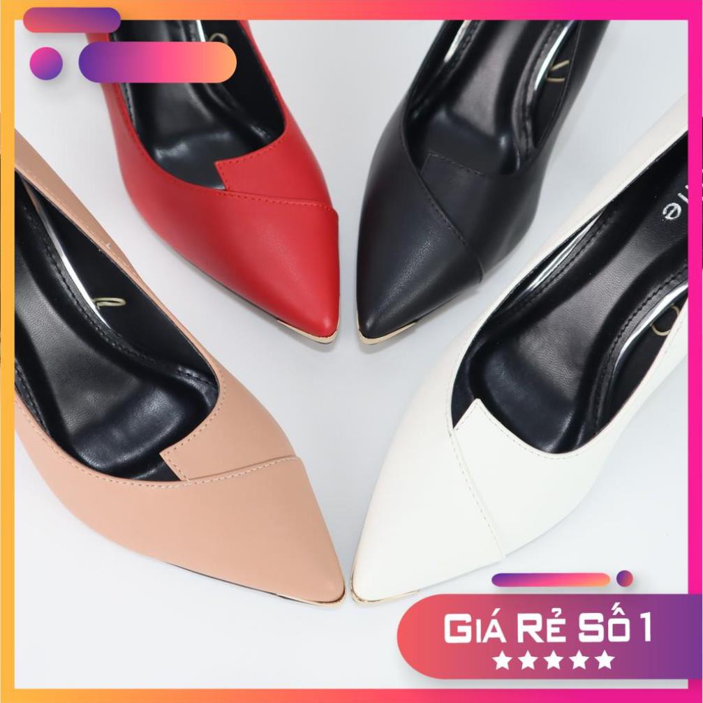 Xả Tết - Giày cao gót Cillie cao 9cm mũi nhọn 1030 - ; * _ ' ' '