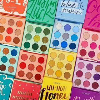 Bảng phấn mắt Colorpop 9 ô Orange you glad/Baby got peach/Big poppy/Miss bliss/Making mauves/Lilac/Nude mood