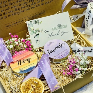 Set quà tặng onatree nến thơm đặc biệt