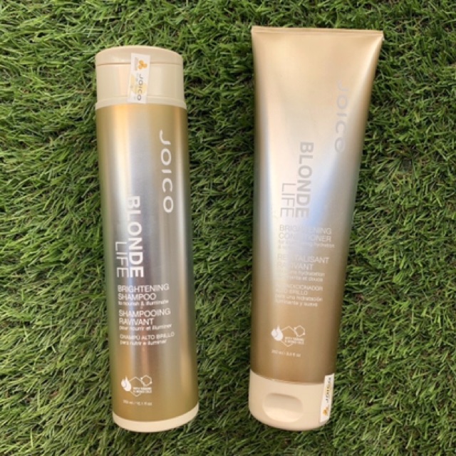 Dầu gội xả dành cho tóc tẩy JOICO BLONDE LIFE BRIGHTENING 300ml/250ml