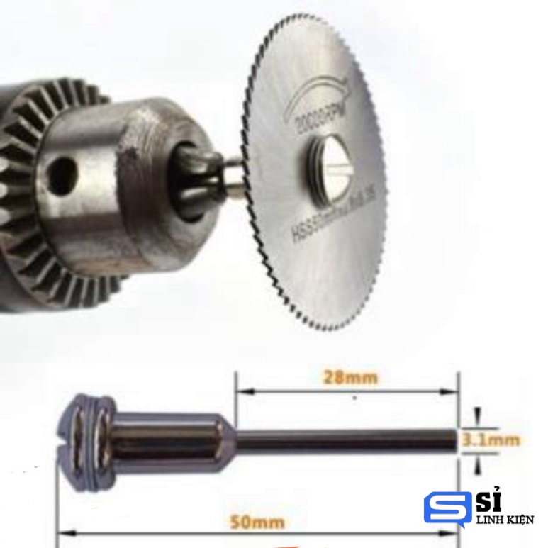 Biến máy khoan thành máy để cắt - máy cưa mini