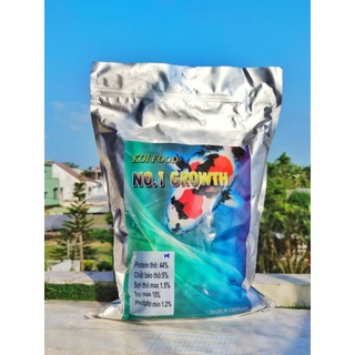 Thức ăn tăng trưởng no.1 growth bao 5kg - bibi koi food