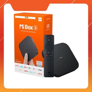 GIẢM GIÁ 50%  Hộp tivi Tivi Box Xiaomi Mibox S 4K (Android 8.1) Bản quốc tế GIẢM GIÁ 50%