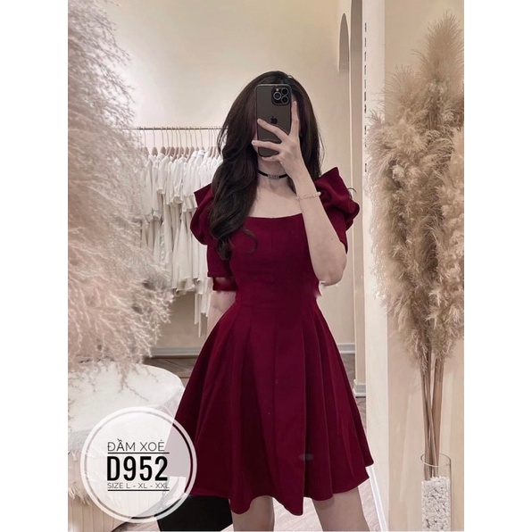 Bigsize Đầm xoè D952