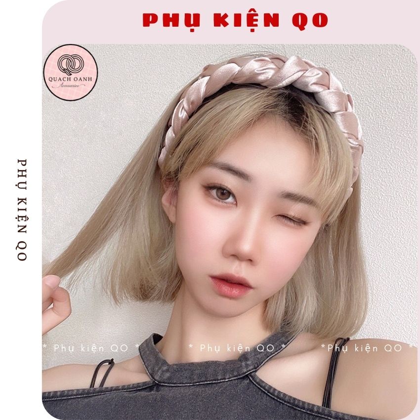 Cài tóc dạng bện phong cách Hàn Quốc dành cho nữ BOM41