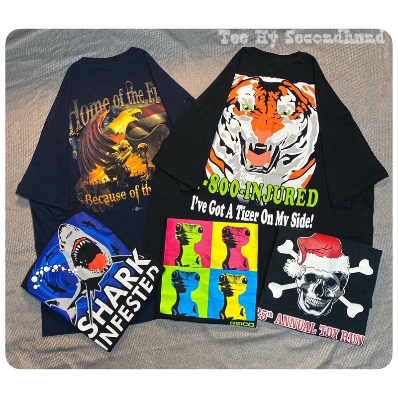 ÁO PHÔNG MỸ 2HAND UNISEX-SECONDHAND (chọn mẫu tại link)