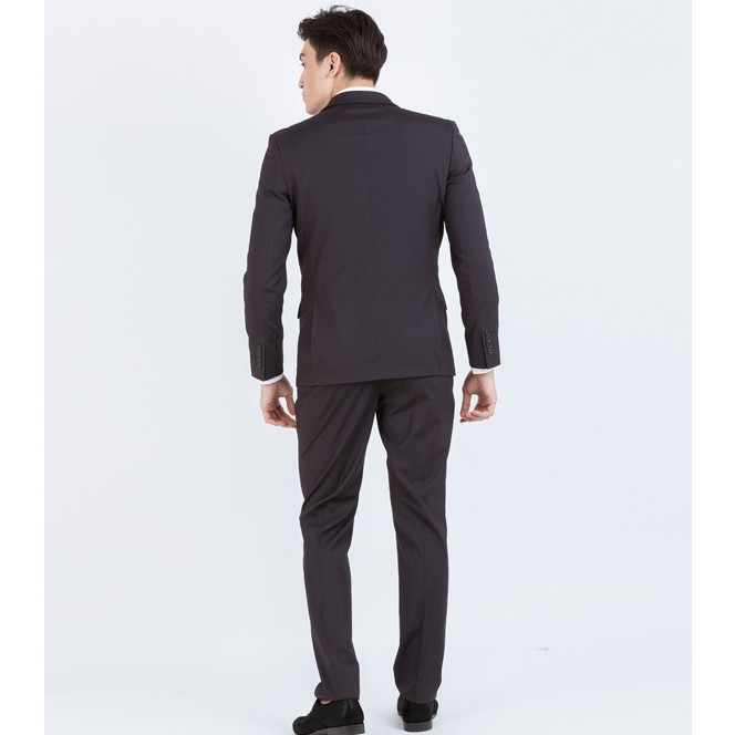 Bộ veston nam mattana Classic fit màu đen hoa văn nâu nhuyễn MSM91151057212633