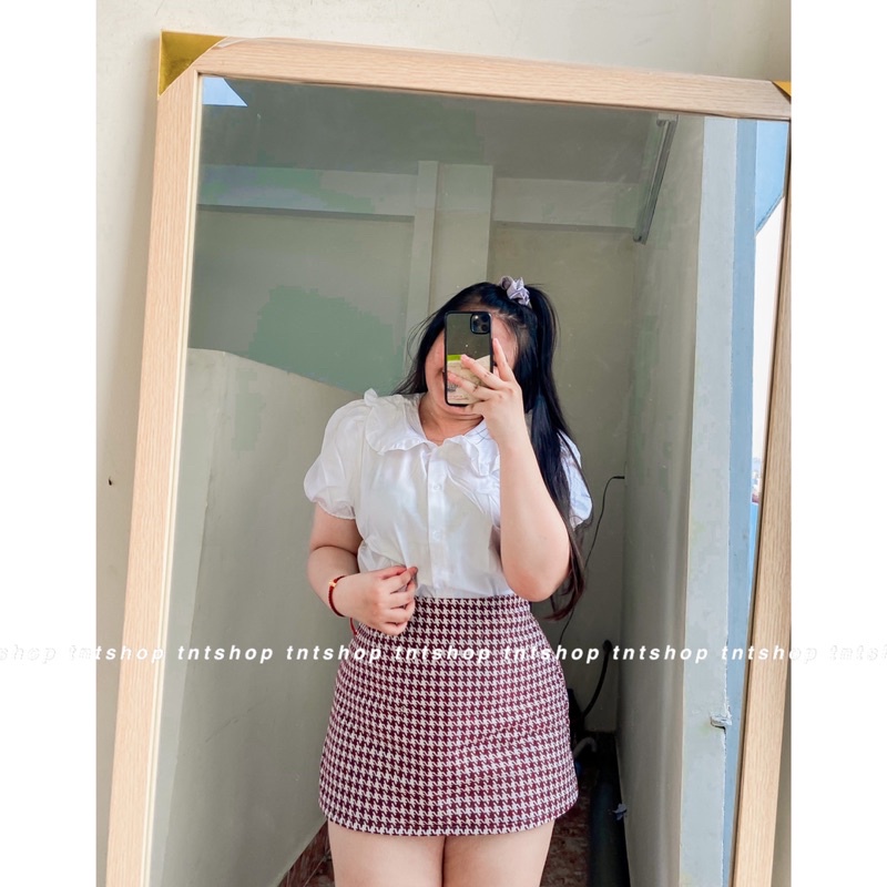 CHÂN VÁY DẠ ĐỎ [ TNT SHOP BIGSIZE 60KG 90KG ] | BigBuy360 - bigbuy360.vn