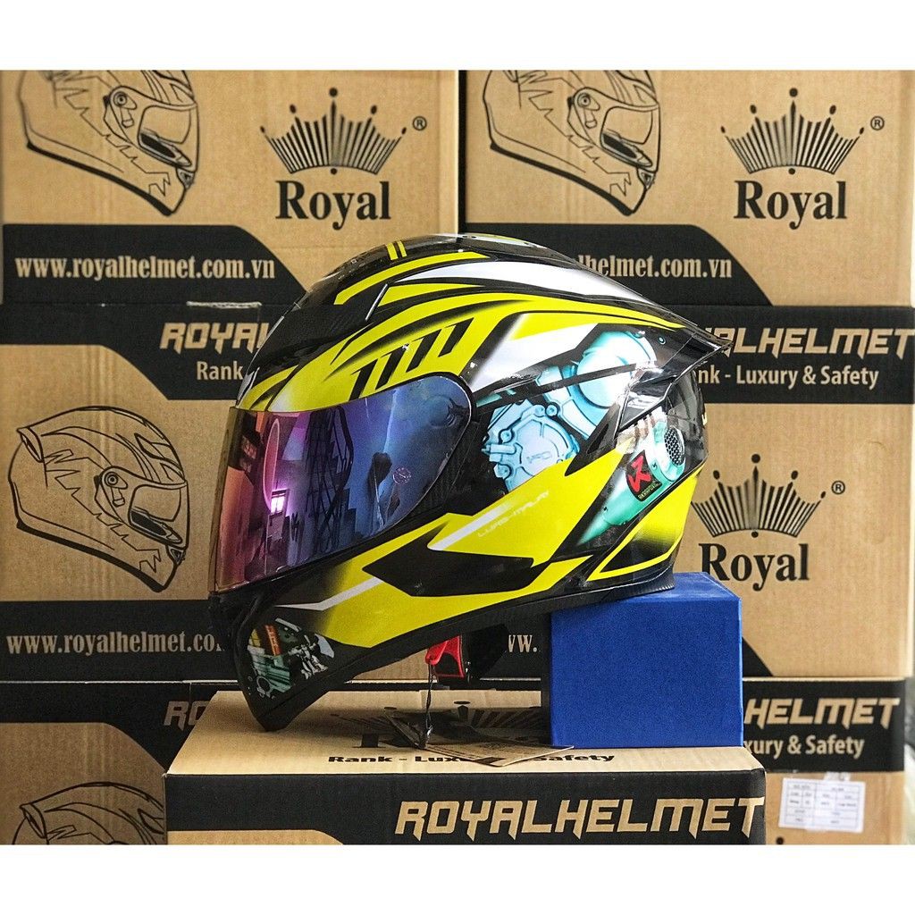 MŨ FULLFACE M138B ĐEN BÓNG LÊN TEM BMW SS1000R 2021 CỰC ĐEP, TẶNG TÚI ĐỰNG, BẢO HÀNH 12 THÁNG