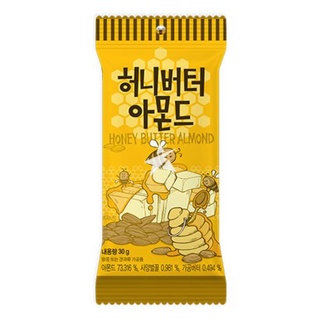 [GÓI LẺ HOT] Hạt hạnh nhân tẩm bơ mật ong Hàn Quốc Tom s farm- Gói 30g- LeVyStore - TheGioiHangNhap