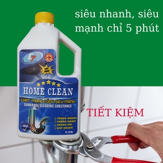 Chất thông tắc cống Siêu nhanh siêu mạnh 1.4kg - Chất thông tắc Cống siêu mạnh chỉ 10 phút