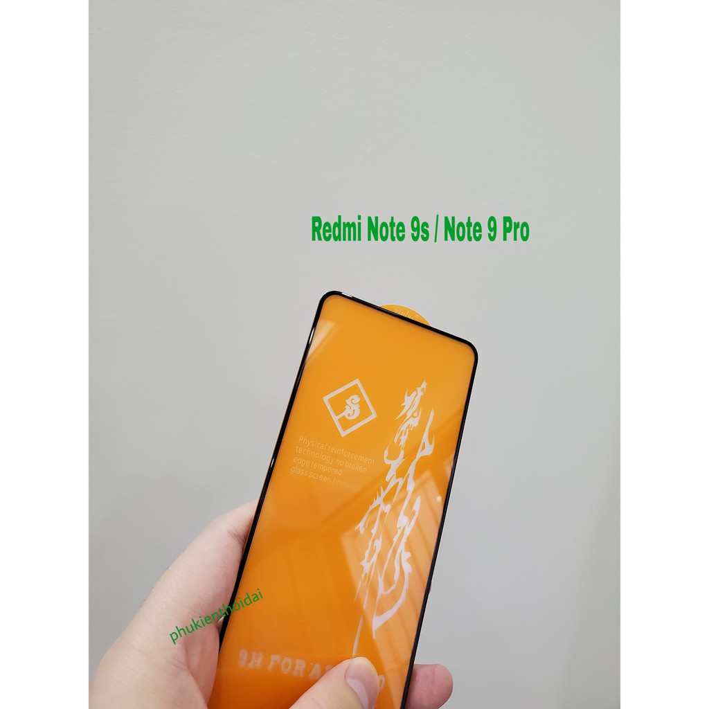 Cường lực 6D Dragon Redmi Note 9s  FREESHIP Từ 50k Full màn chất đẹp bóng mượt cao cấp 2