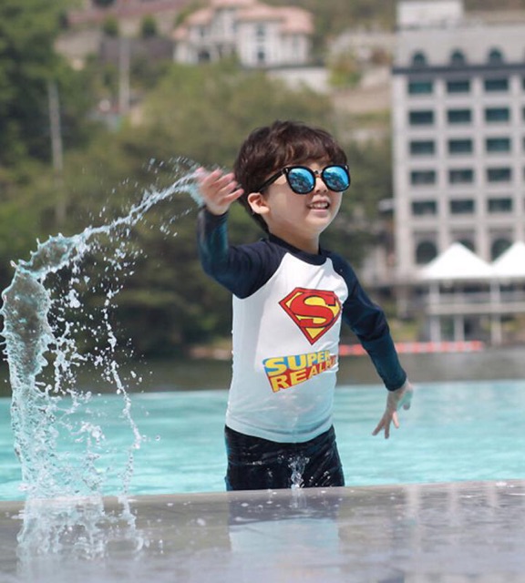 Bộ bơi Superman bé trai