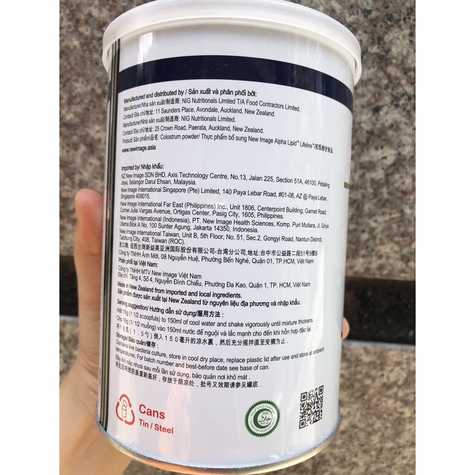 Sữa Non Alpha Lipid 450g Chính Hãng New Zealand