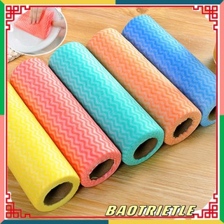 Cuộn khăn lau đa năng dầu mỡ tiện dụng (giao màu ngẫu nhiên)