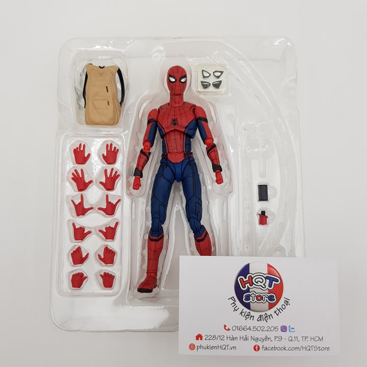 Mô hình Spider Man SHF Home Coming - Người Nhện Marvel - Civil War