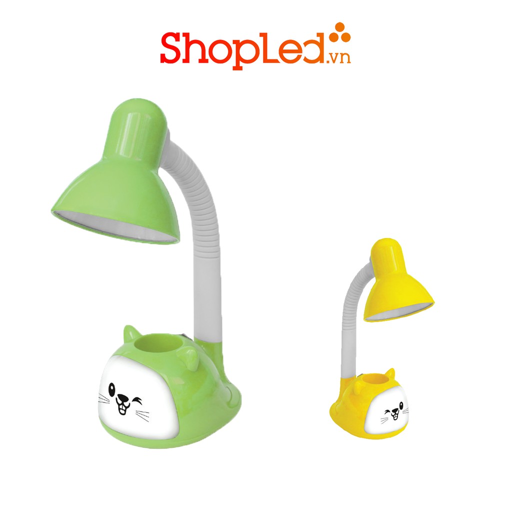 Đèn bàn học sinh chống cận HSL9017 Roman + Sử dụng ánh sáng LED 4000K, đáp đứng TCVN 7114 : 2008 + Tuổi thọ 30.000 giờ