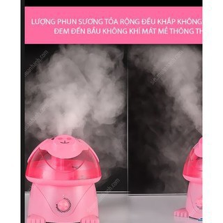 Máy phun sương tạo ẩm hình thú( lợn hồng, ếch xanh, picachu vàng) ( full box )  LMS3459