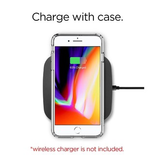 Ốp lưng iPhone 8 Plus/ 7 Plus Spigen Ultra Hybrid 2 ( Trong suốt )