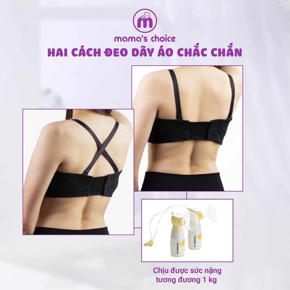 Áo hút sữa rảnh tay Mama’s Choice, áo vắt sữa duy nhất được chứng nhận OEKO-TEK toàn cầu