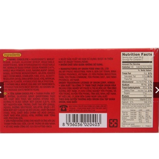 Hộp Bánh Choco-Pie Orion 66g (2 chiếc)