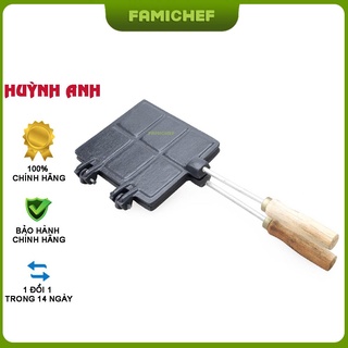 Khuôn bánh kẹp tàn ong chống dính vuông Huỳnh Anh HA015