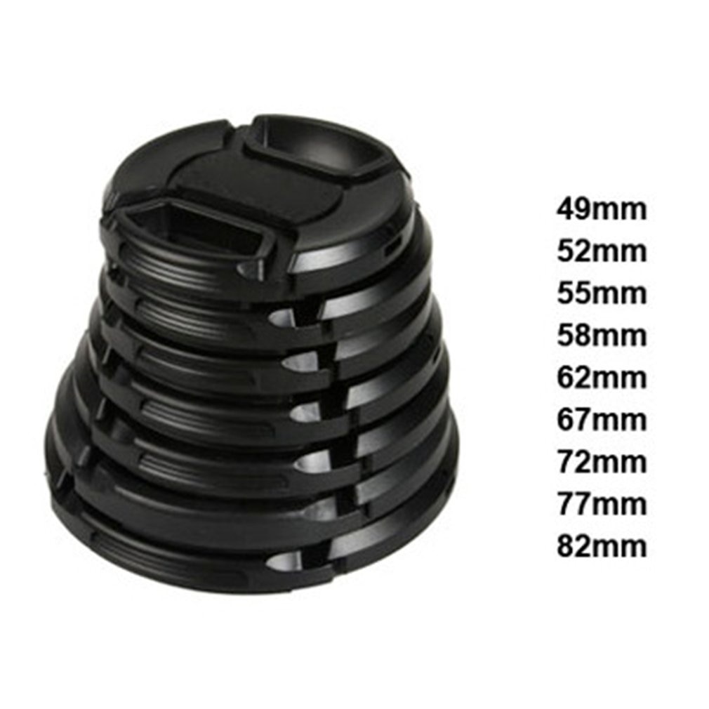 Nắp Bảo Vệ Ống Kính Máy Ảnh 37 40.5 43 46 49 52 55 58 62 67 72 77 82 Mm Cho Canon Leica Nikon Sony Cap
