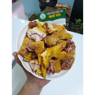 1 hộp Gà ủ muối tiêu (500g) - 1 hộp (nửa con) Gà đồi nổ tiêu chanh - Ship HCM siêu tốc 1-2h