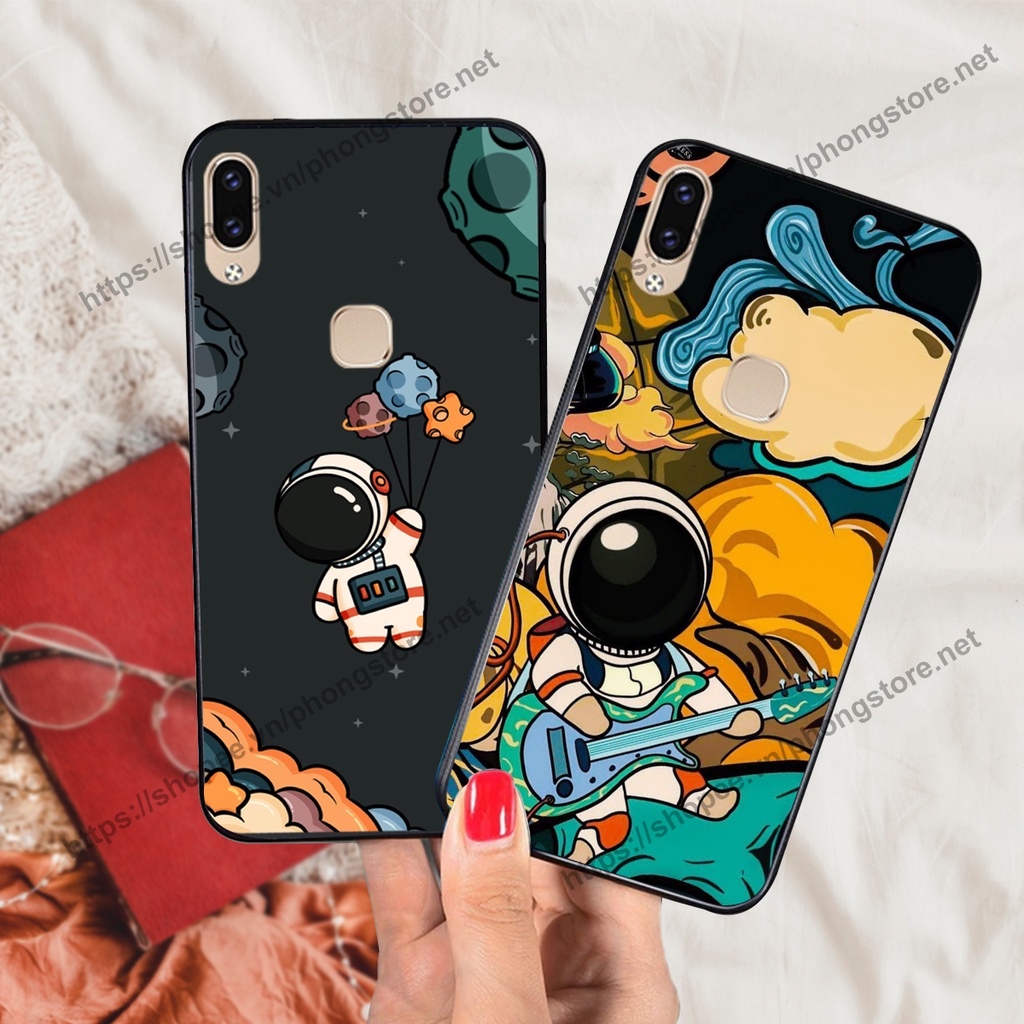 Ốp lưng Vivo V11 / V11i / Y85 / V9 / Y91 / Y95 vũ trụ phi hành gia cực hot siêu cute-rẻ-bền