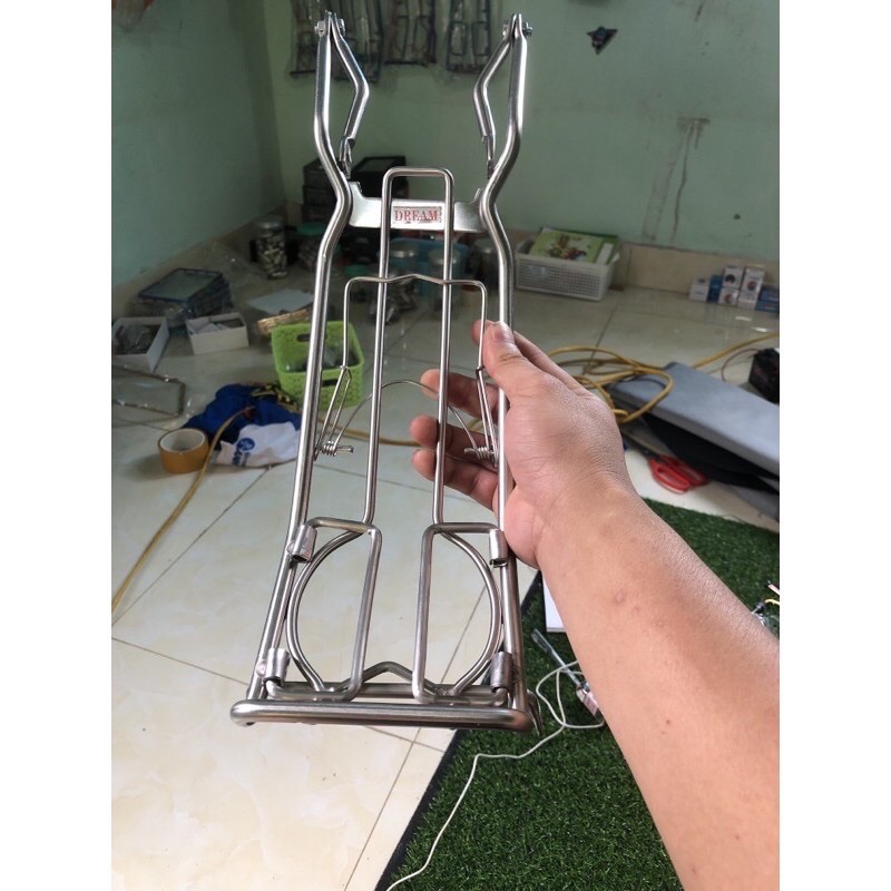 Baga Lượn inox 10 ly Dream dày dặn.