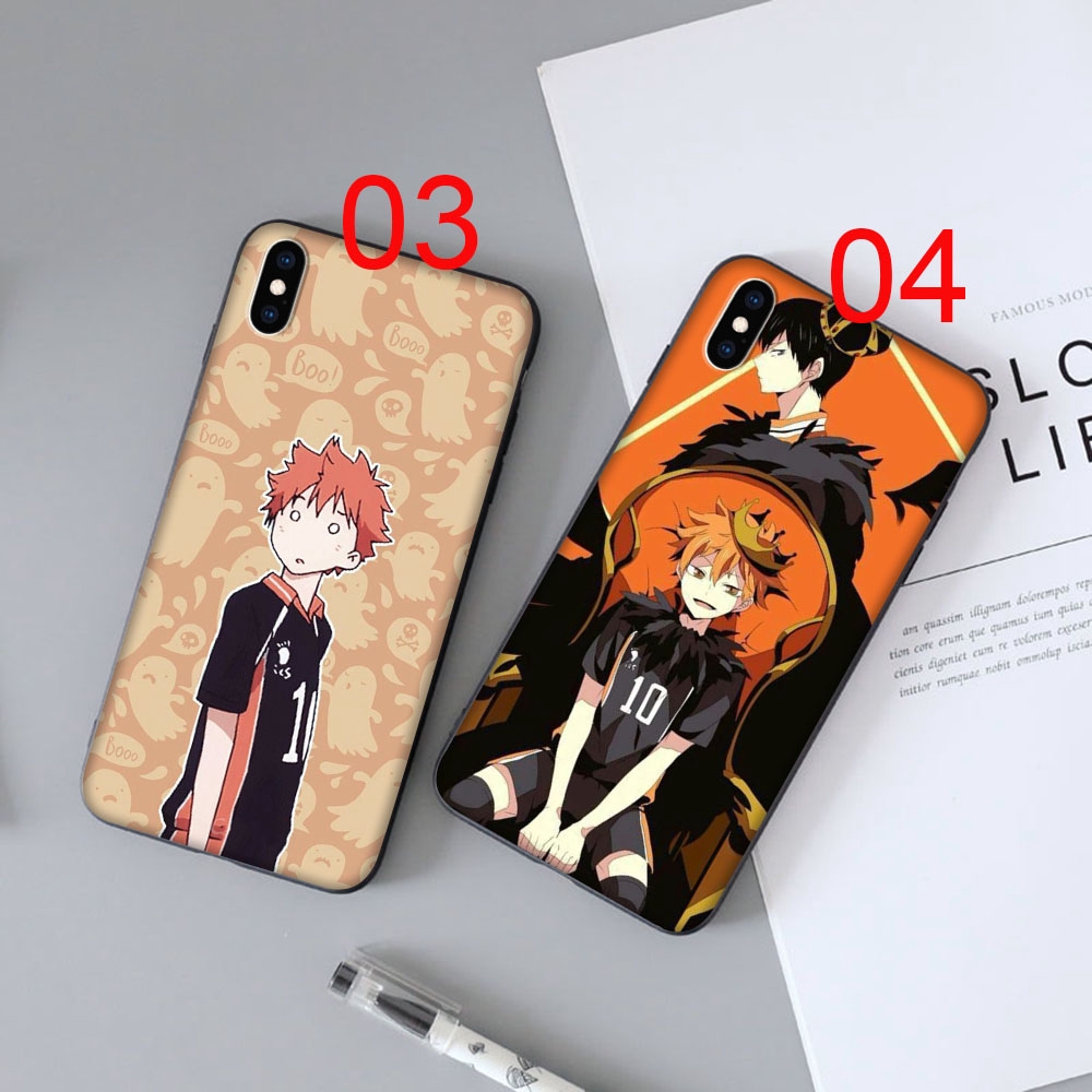 Ốp điện thoại mềm họa tiết haikyuu dành cho iPhone 5 5s 6 6s Plus 7 8 SE