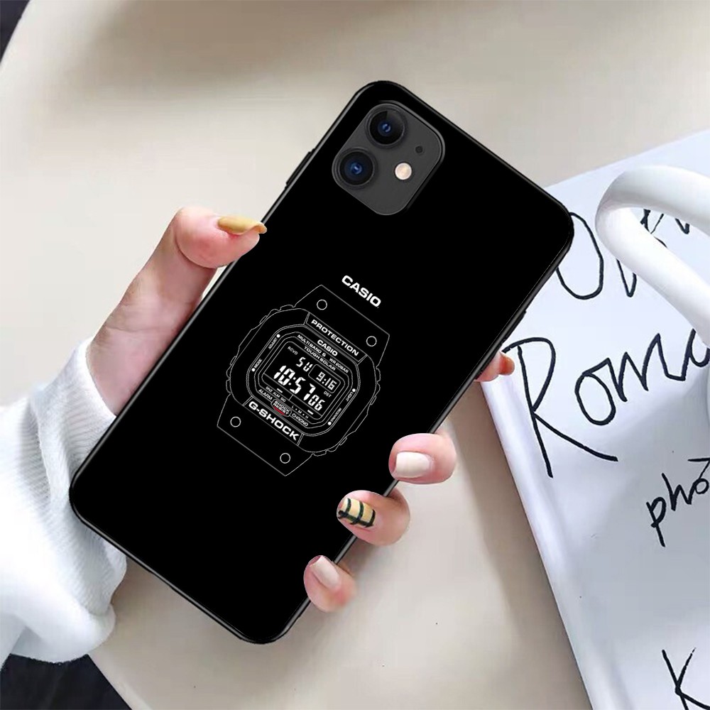 Apple Ốp Điện Thoại Tpu Silicon Mềm Họa Tiết Casio Watch Bm8 Cho Iphone 12 Pro Max 12 Mini Xr
