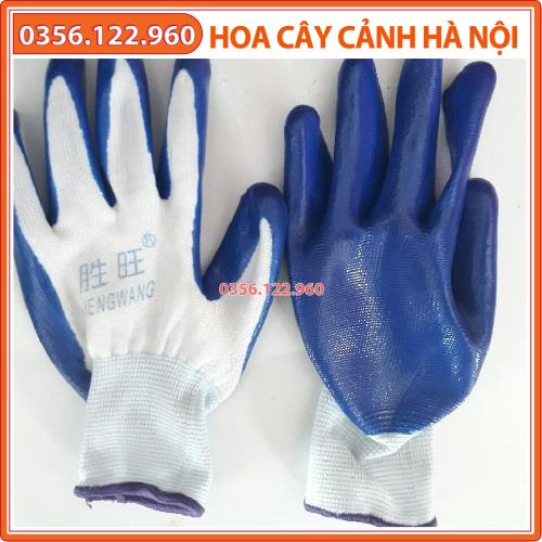 [Rẻ vô địch] Bộ 5 ĐÔI GĂNG TAY LÀM VƯỜN PHỦ CAO SU CHỐNG TRƯỢT, ĐỘ BỀN CAO