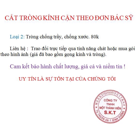 Gọng kính cận rẻ đẹp