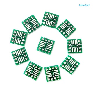 Bộ 10 bảng mạch chuyển đổi btm sop8 ssop8 tssop8 sang dip8