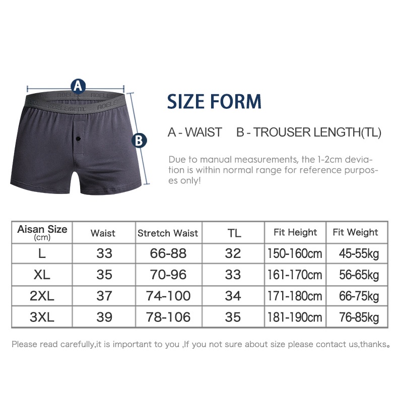 Quần Lót Cotton Mềm Thoáng Khí Thoải Mái Cho Nam Size 5XL 033