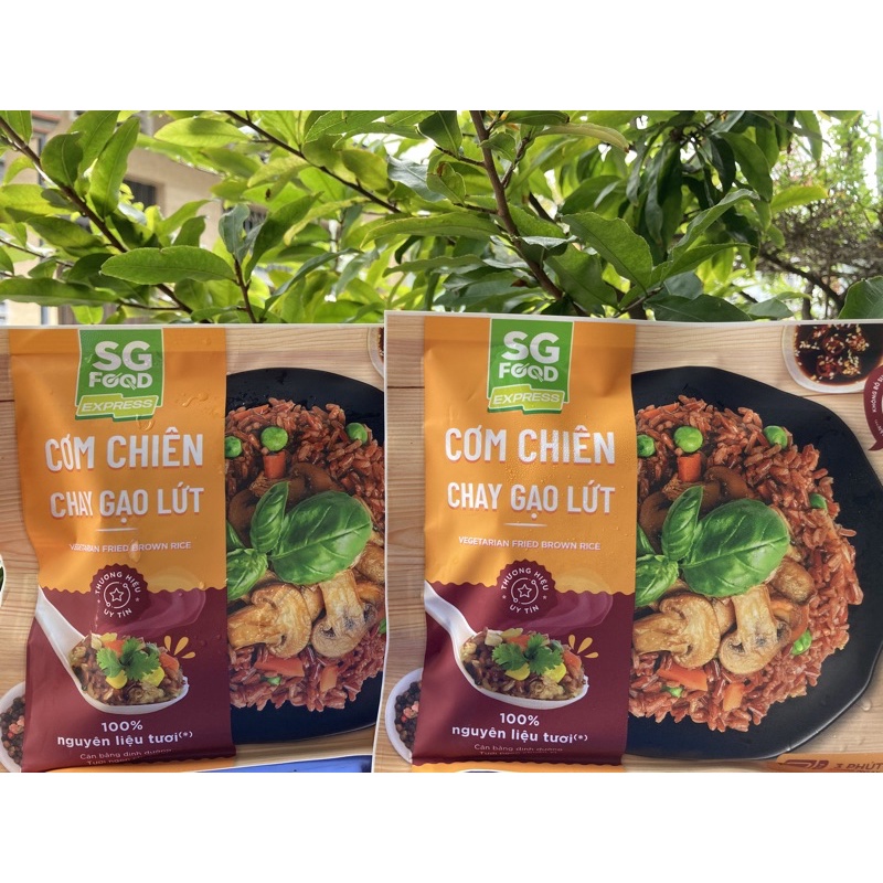 Cơm chiên chay gạo lứt Saigon food ( dành riêng cho người ăn chay )