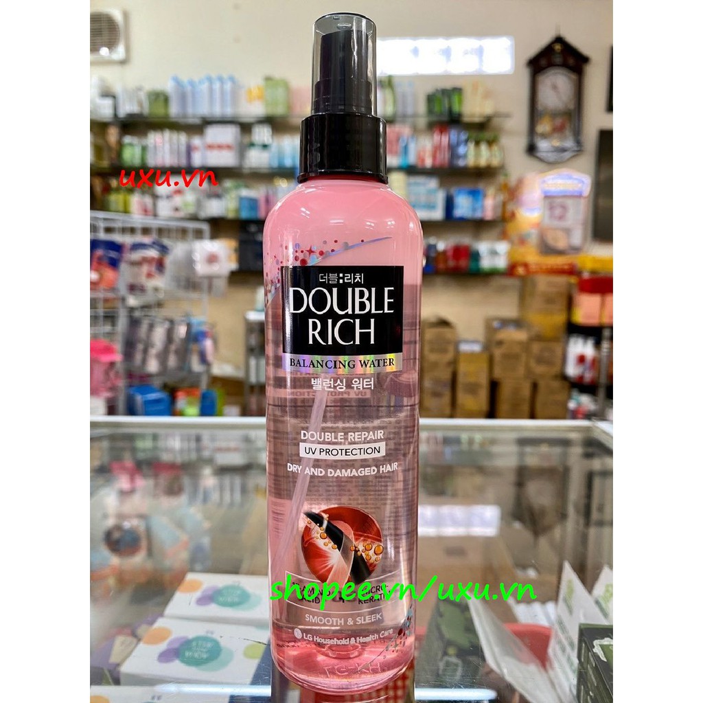 Xịt Dưỡng Tóc 250Ml Double Rich Cho Tóc Khô Xơ Dưỡng Tóc Chuyên Sâu, Với uxu.vn Tất Cả Là Chính Hãng.