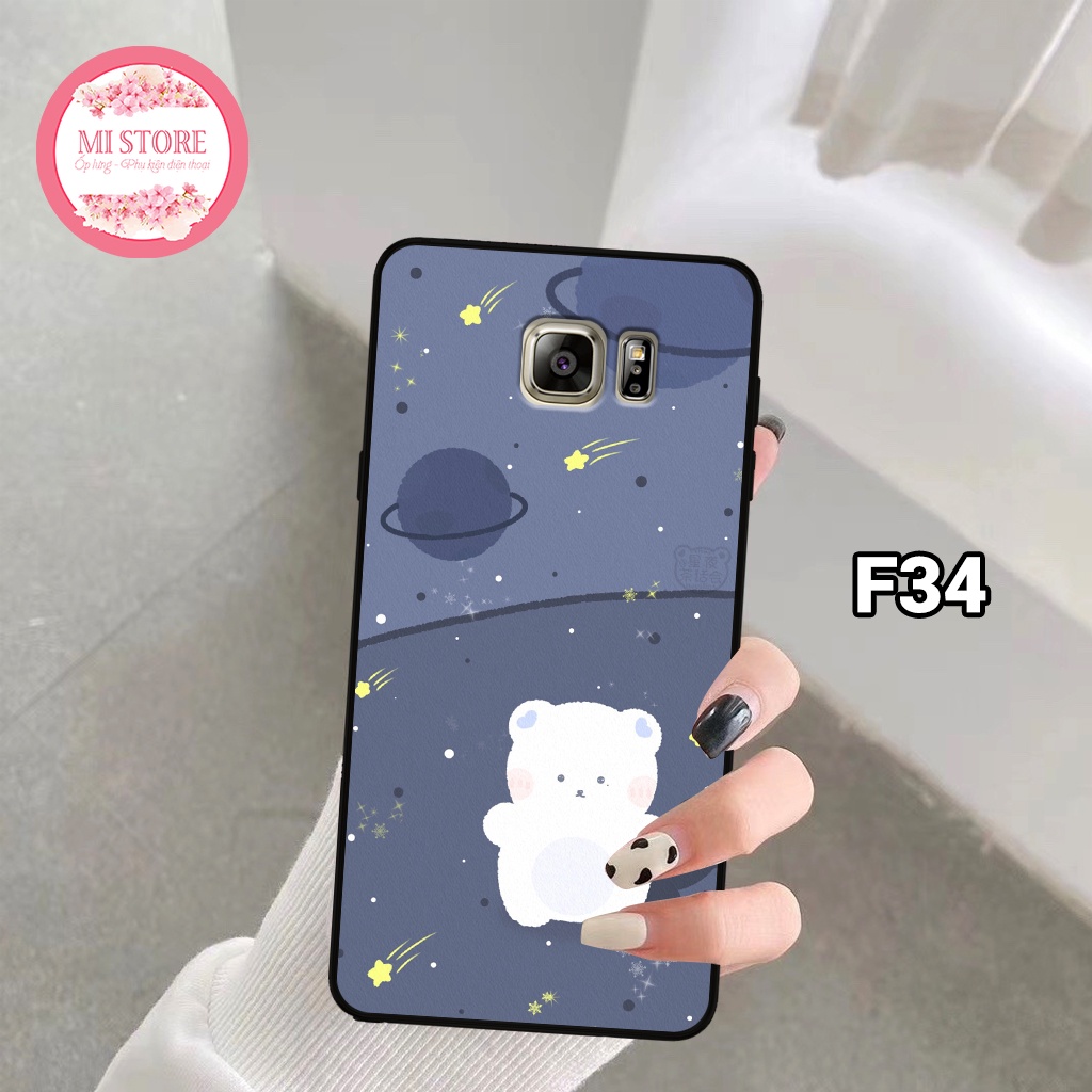 Ốp lưng điện thoại SAMSUNG NOTE 3/ NOTE 4/ NOTE 5/ NOTE 7/ NOTE FE in hình phi hành gia, gấu thỏ xinh xắn đáng yêu