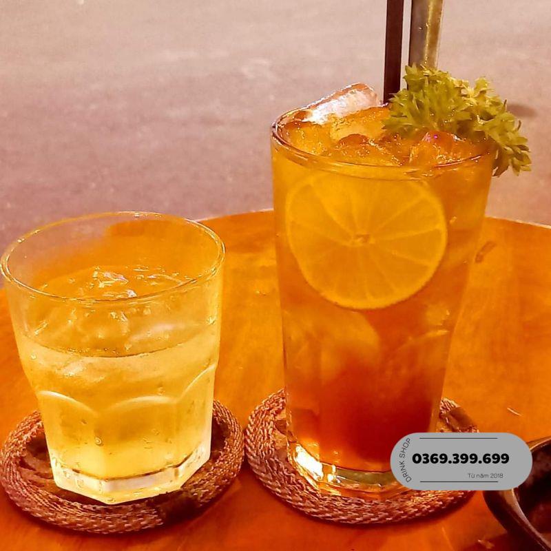 Trà pha trà đá, trà tắc Sao Vàng