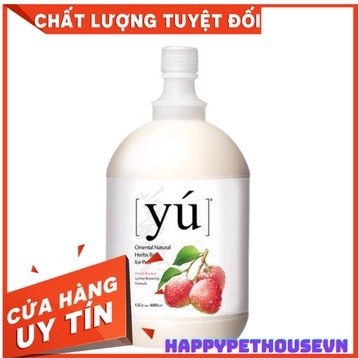 Sữa tắm cao cấp cho thú cưng chó mèo Yu 4L