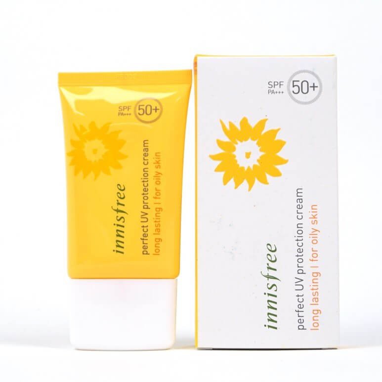 [Da Dầu]Kem Chống Nắng Vật Lý Innisfree Long Lasting SPF50++(50ml)