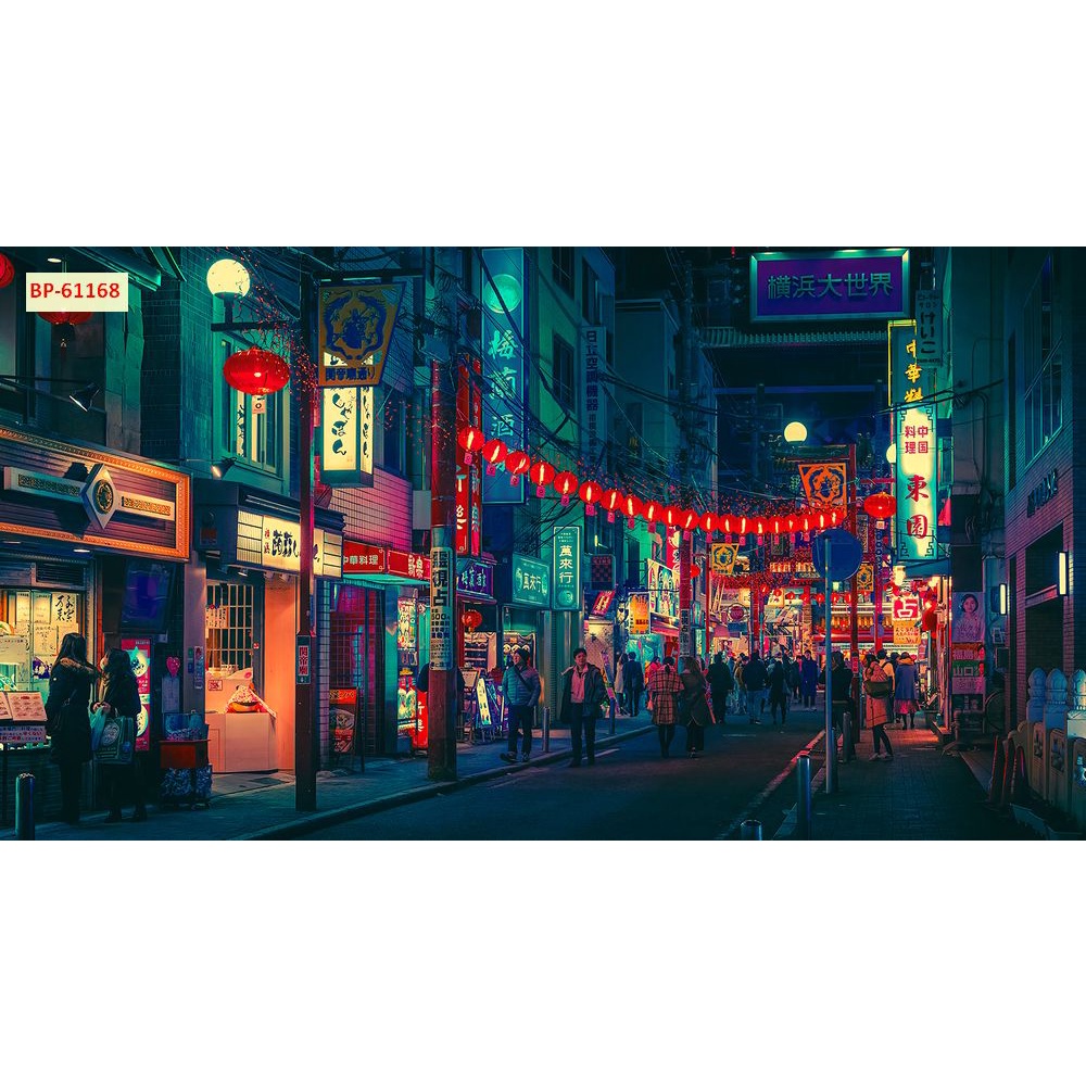 Tranh Dán Tường Khổ Lớn Nhật BẢn kích thước theo yêu cầu, không giới hạn