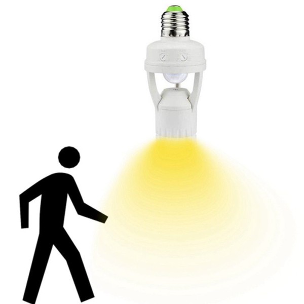 Đuôi Đèn Led E27 Có Cảm Biến Hồng Ngoại