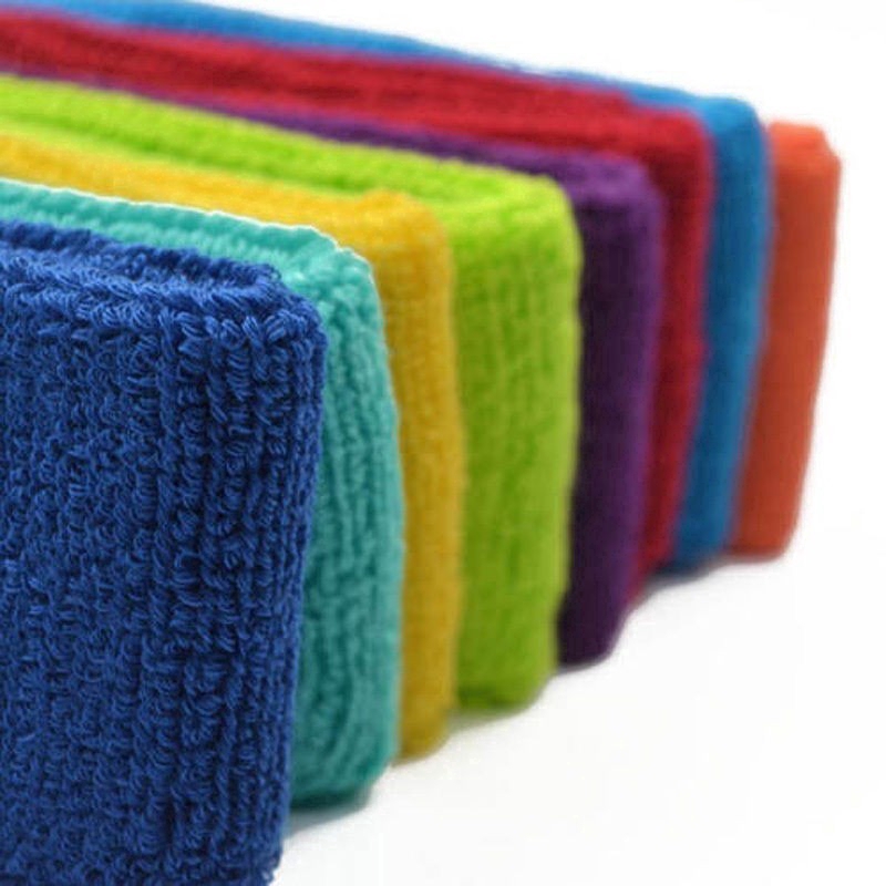 Băng quấn trán thể thao chất liệu cotton co dãn