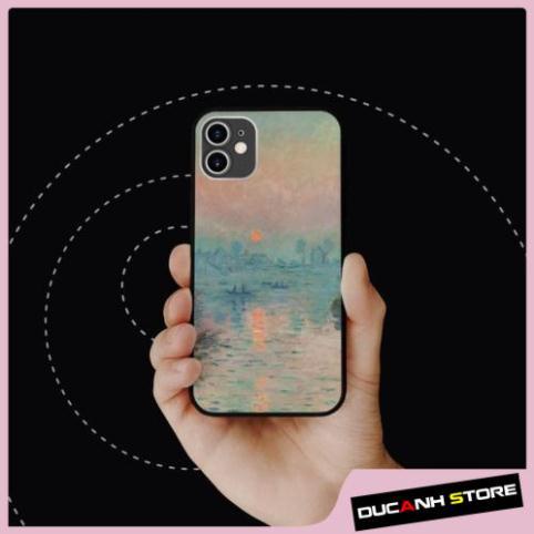 Ốp lưng iphone hình water painting collage art cubism hình hoa  cho các dòng SAMSUNG PAP20211122