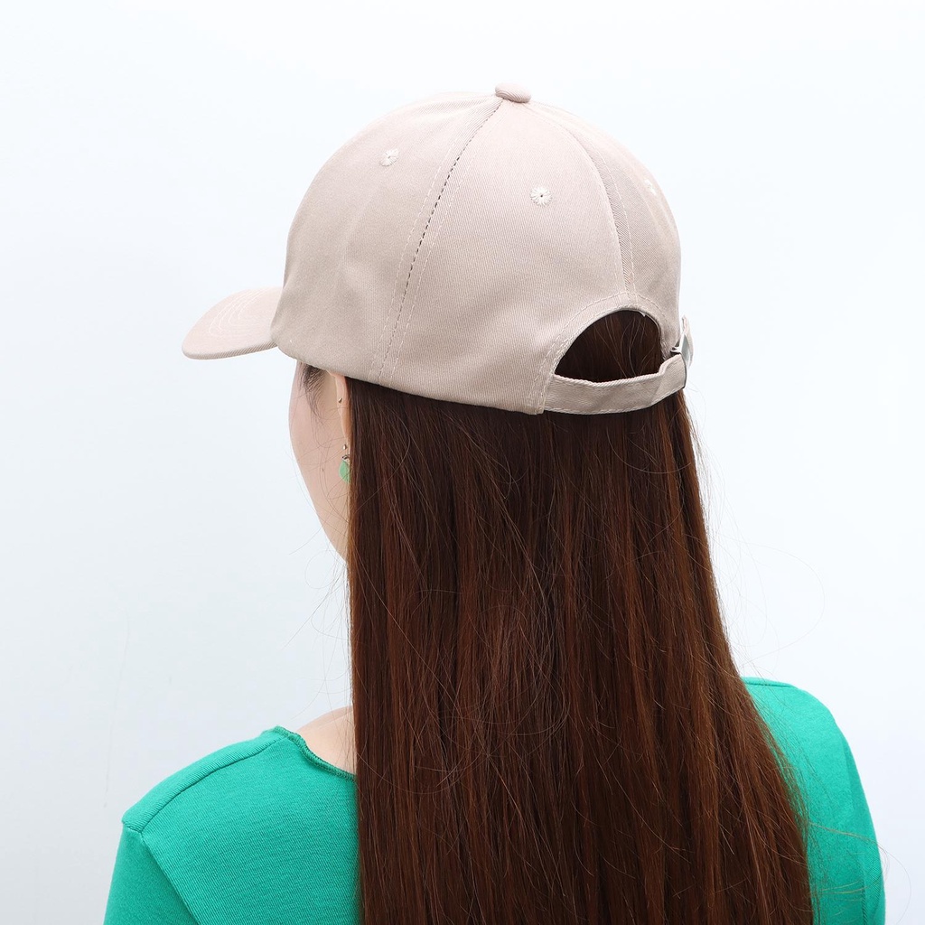 Mũ Lưỡi Trai Cotton Nhẹ Màu Trơn Chống Nắng 1 Cái